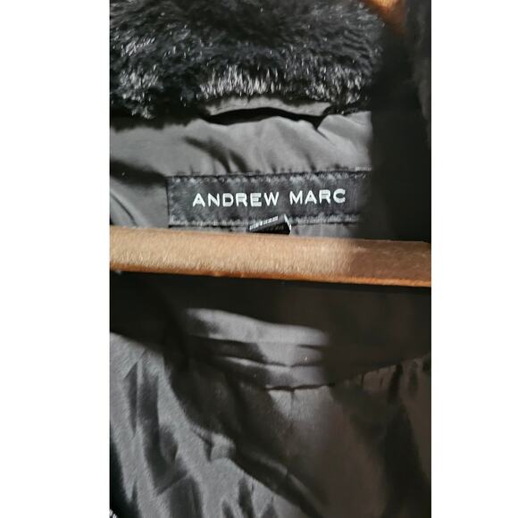 Andrew Marc Size XXL Women Puffer Coat Black - Picture 3 of 4